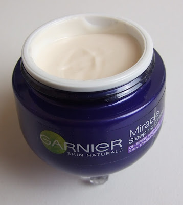 Garnier sleeping night cream moisturiser review