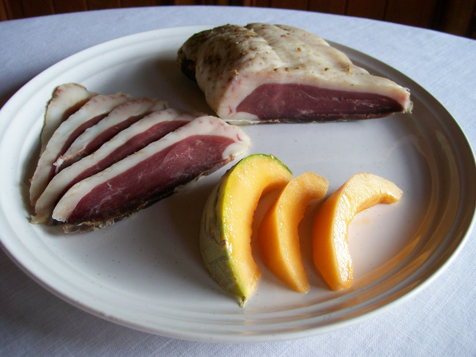 In Linda's Kitchen Finally, Duck Breast Prosciutto