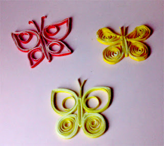cara membuat kupu-kupu kertas