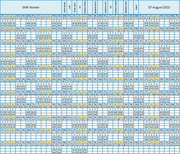 time how can you have 12 hour shifts on a 37 5 hour week 12 hour shift schedule examples