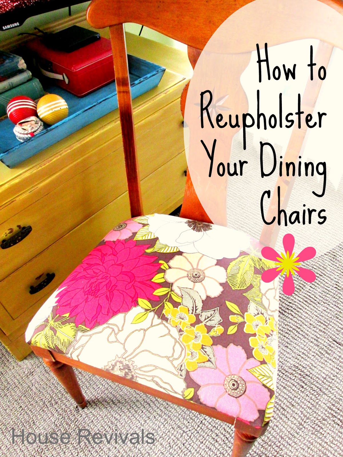 How to Reupholster Your Dining Chairs