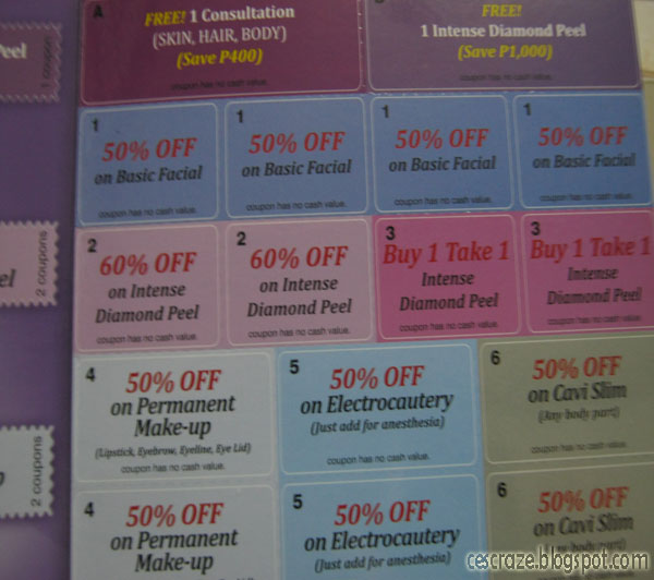 Ysa Skin and Body Experts Discount Card Rural Dame