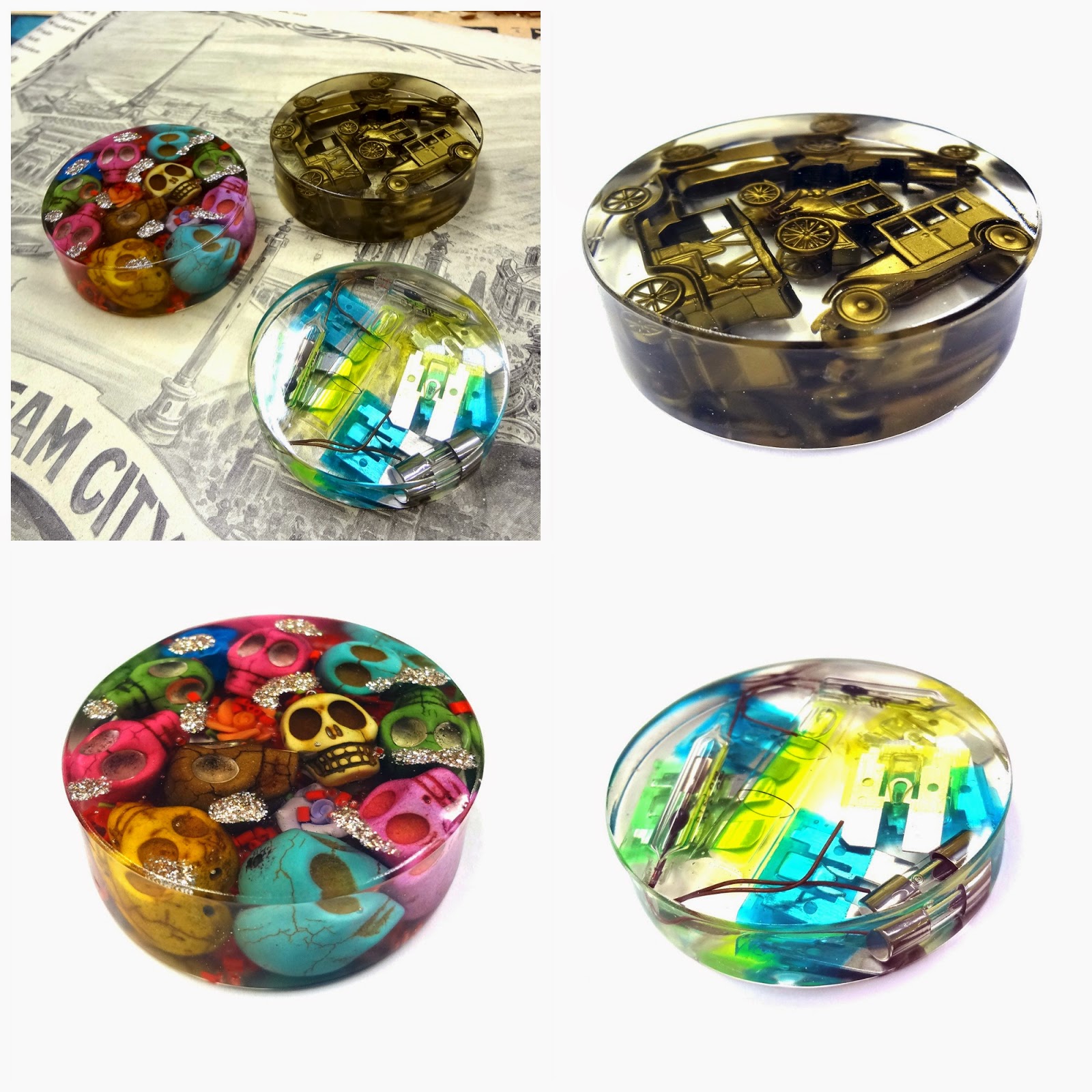 Resin Crafts More Paperweights With EasyCast Resin
