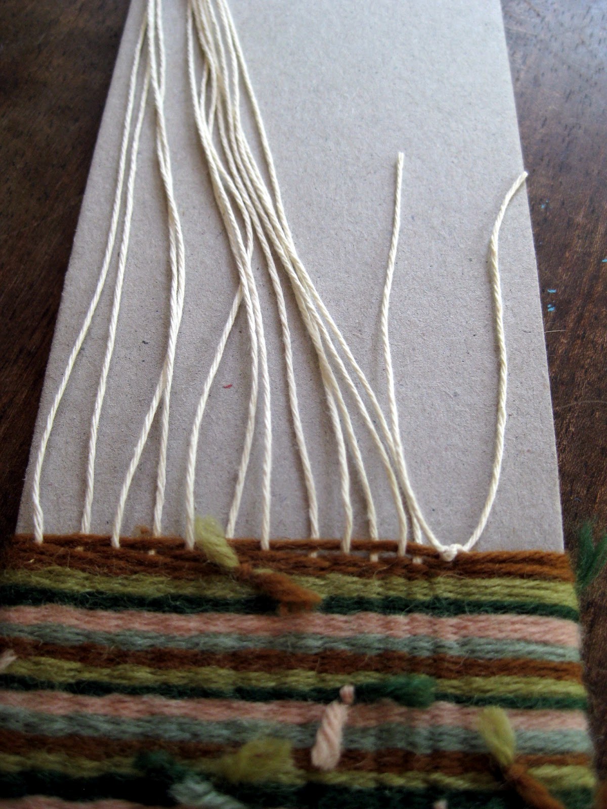 Cassie Stephens In the Art Room Weaving, Part 3