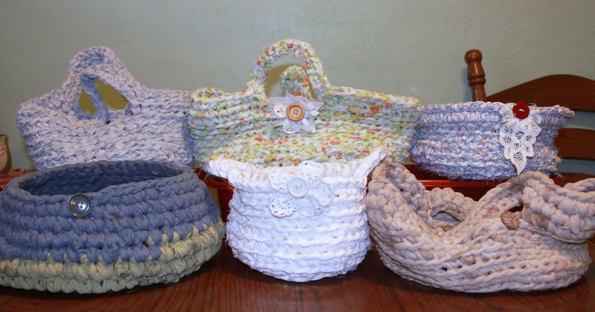 Retirement and Back to the Basics Rag Baskets, Rag Bags