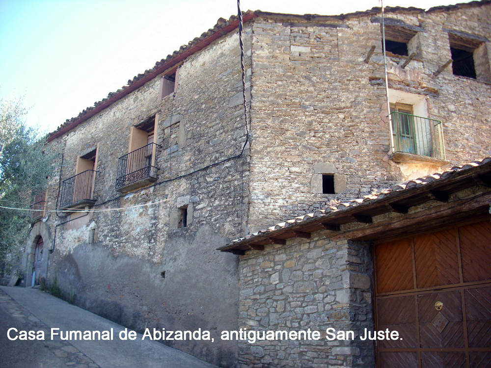 CASAS E INFANZONES DE SOBRARBE Apellidos San Juste y Maza de Lizana