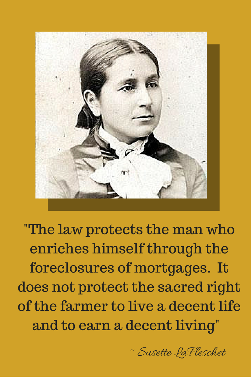 Grandparents & Grandchildren: Susan Le Flesche Picotte