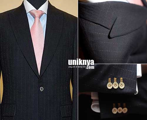 baju pengantin pria simple tanpa kerah