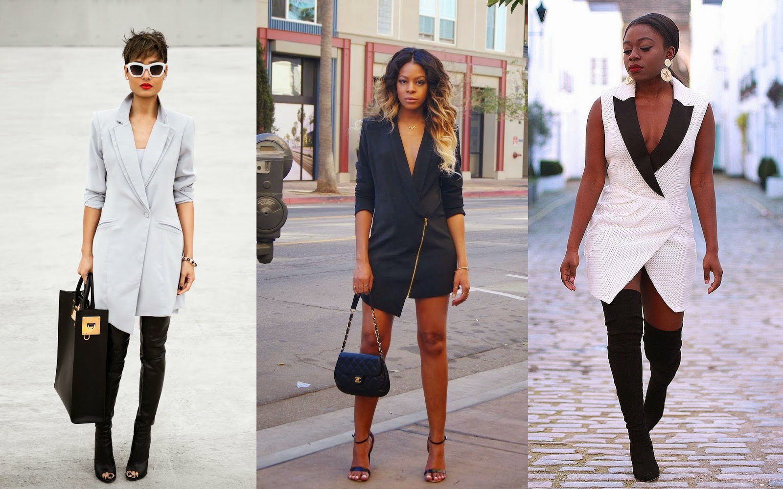 HOW TO STYLE A BLAZER DRESS / TUXEDO DRESS / MÉLÒDÝ JACÒB