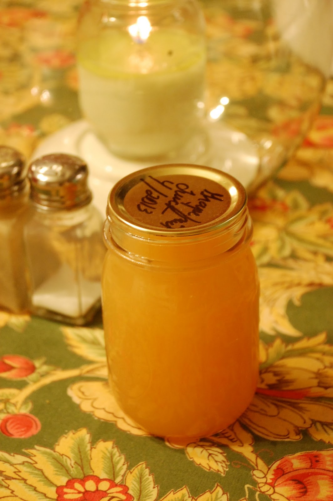 Plain Old Kristi Canning Grapefruit Juice and New Kitchen