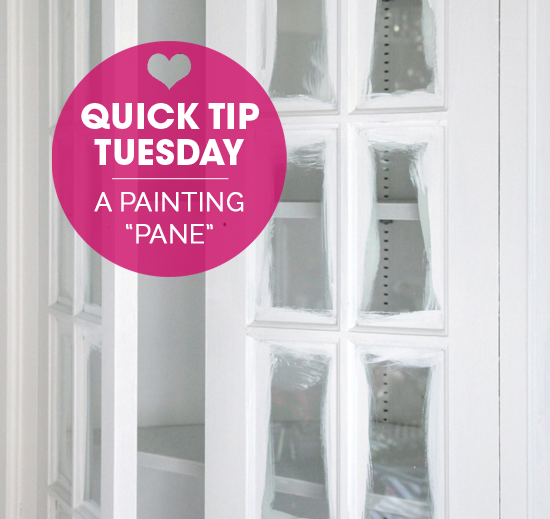 IHeart Organizing Quick Tip Tuesday A Painting "Pane"