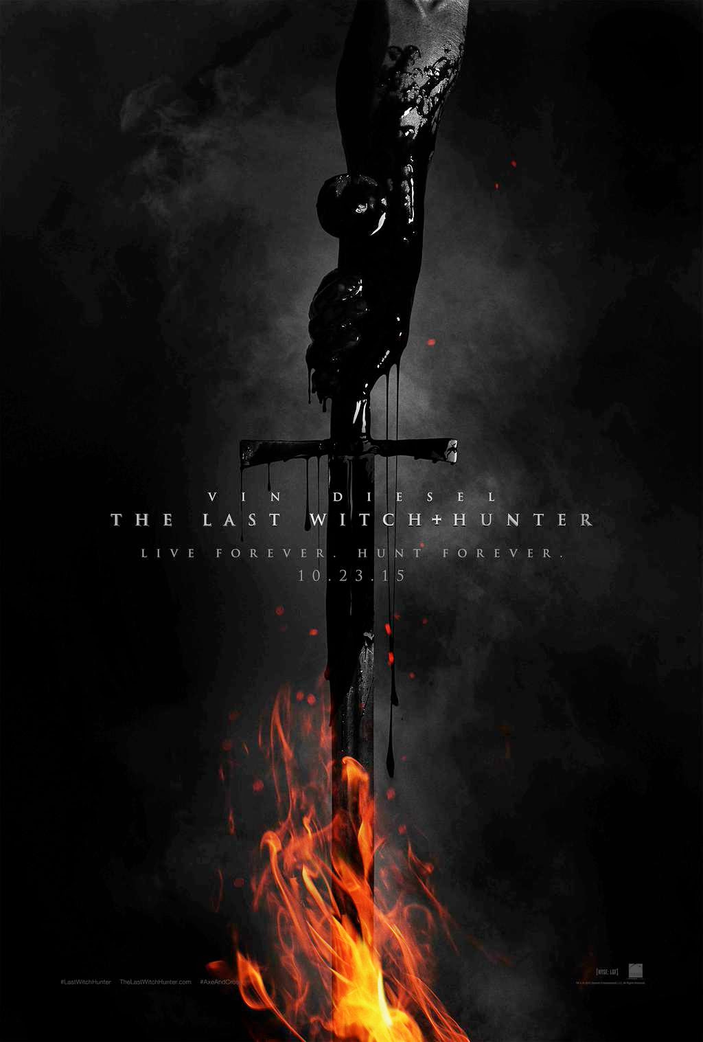 Последний охотник на ведьм: первый постер