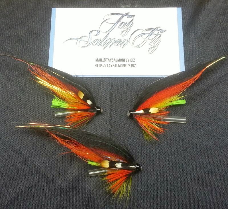 Salmon Fly Green Arsed Willie Gunn Templedog Salmon Fly Tay Salmon Fly