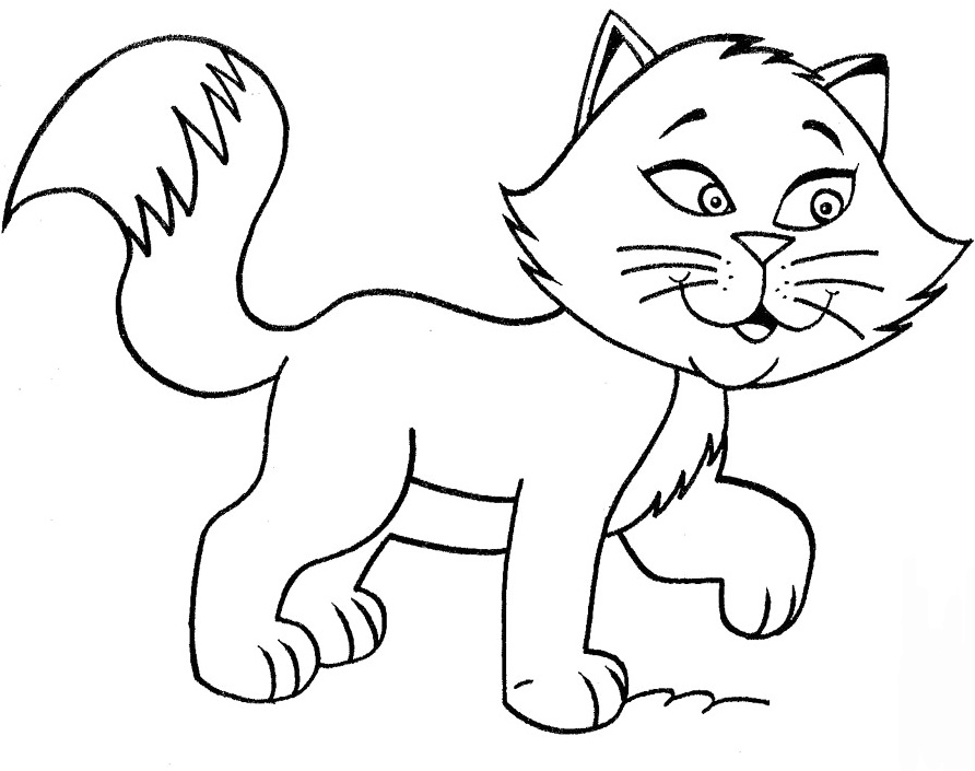 Coisinhas para Crianças DESENHOS DE GATINHOS PARA COLORIR
