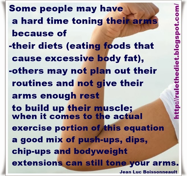 weight loss for a healthy lifestyle HOW TO TONE YOUR ARMS