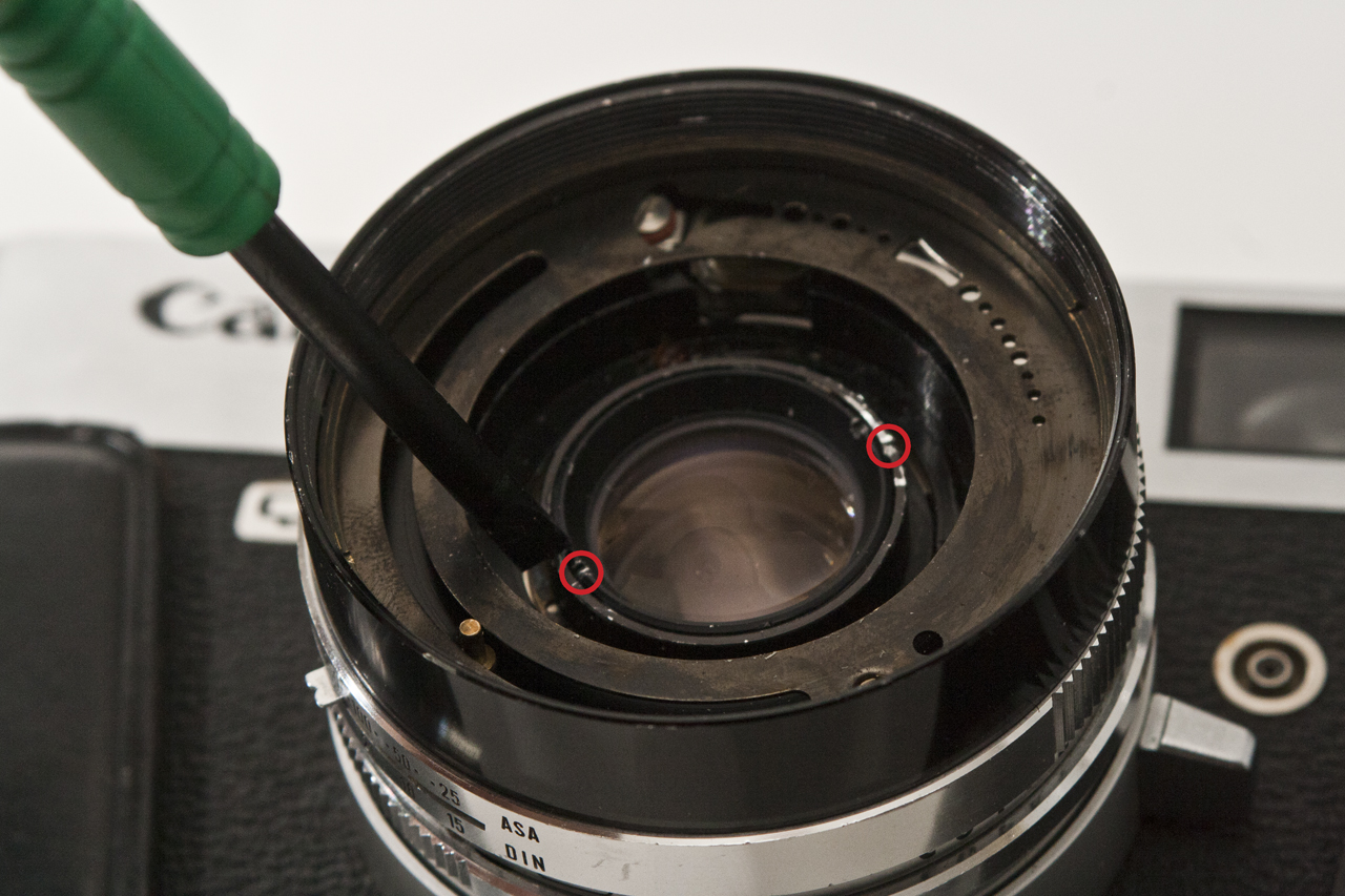 Through My Eye... Ql25 Sticky Shutter repair