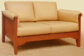 Solid Wood Sofa Design in America
