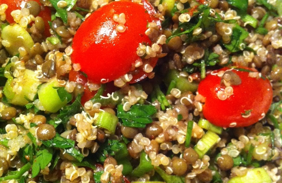 Sabrina's Passions RECIPE Quinoa Salad with Puy Lentils & Lemon Sumac