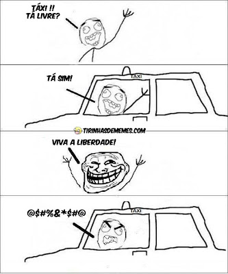 Trollando o taxista