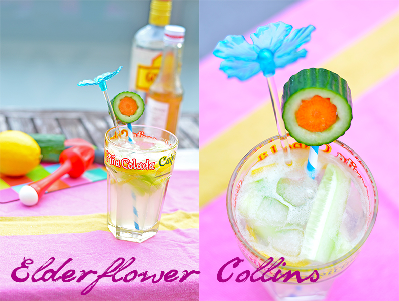 Sarahs Krisenherd It's Cocktail Time Elderflower Collins