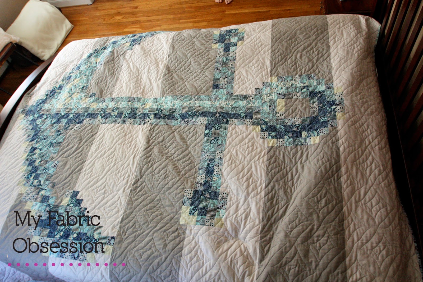 My Fabric Obsession Anchor Quilt Finish 2