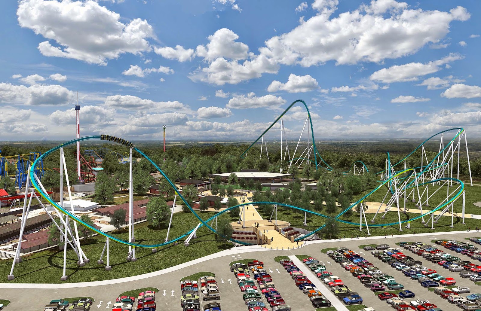 Carowinds announces Fury 325 for Spring 2015 World's Tallest and Fastest Giga Roller Coaster