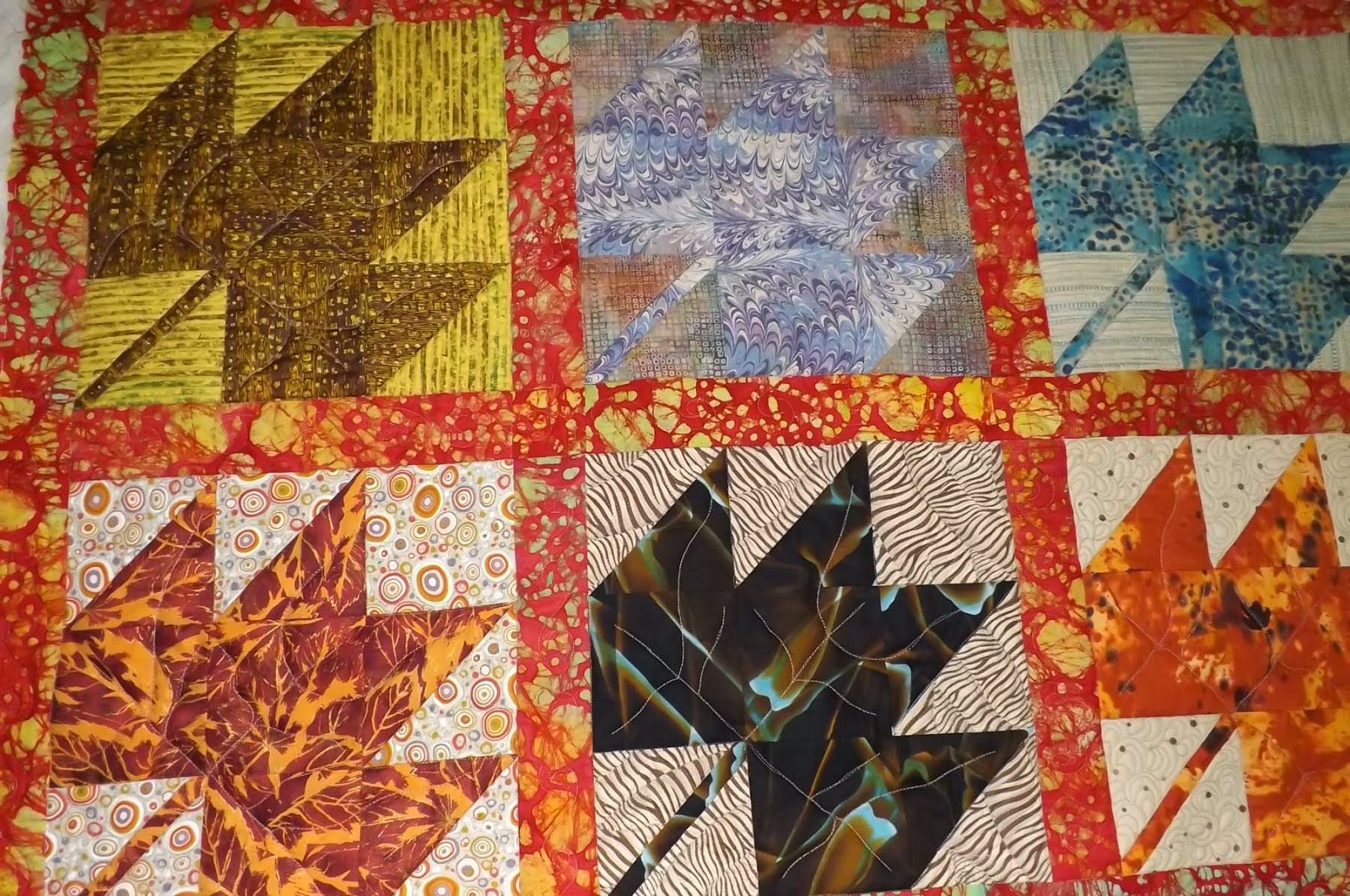 Quilts by Elsie Quilting and other Random Stuff Maple Leaf Quilt