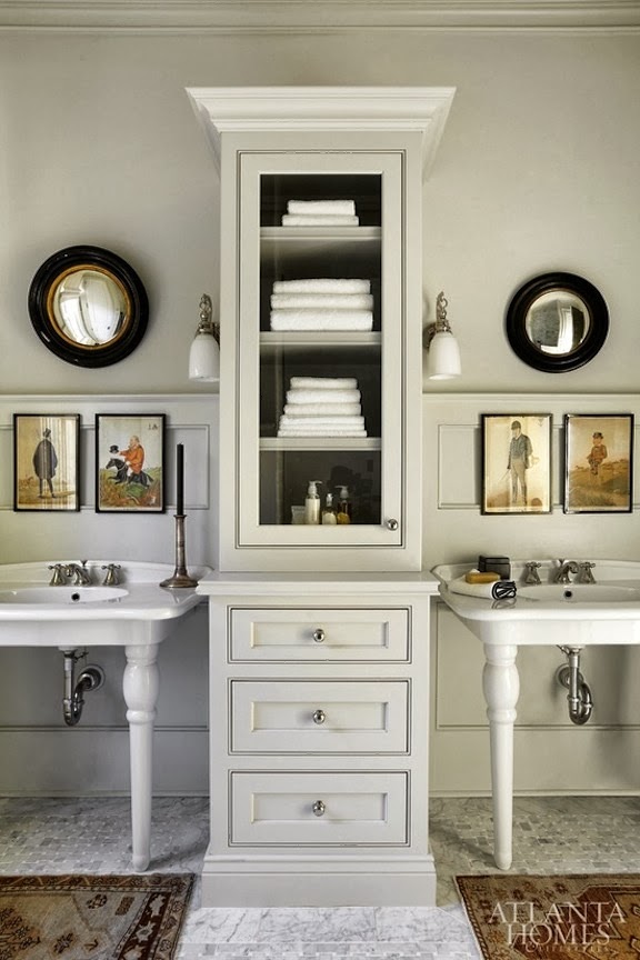 Eat. Sleep. Decorate. Oriental Rugs in the Bathroom