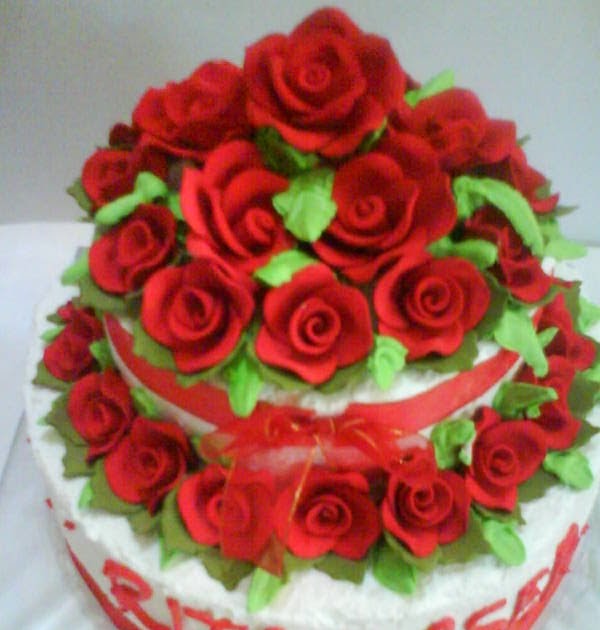 Toko Kue Bolu Enak Tart pengantin 2tingkat bentuk bulat