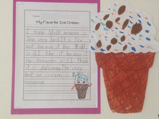 My favourite ice cream is vanilla picture