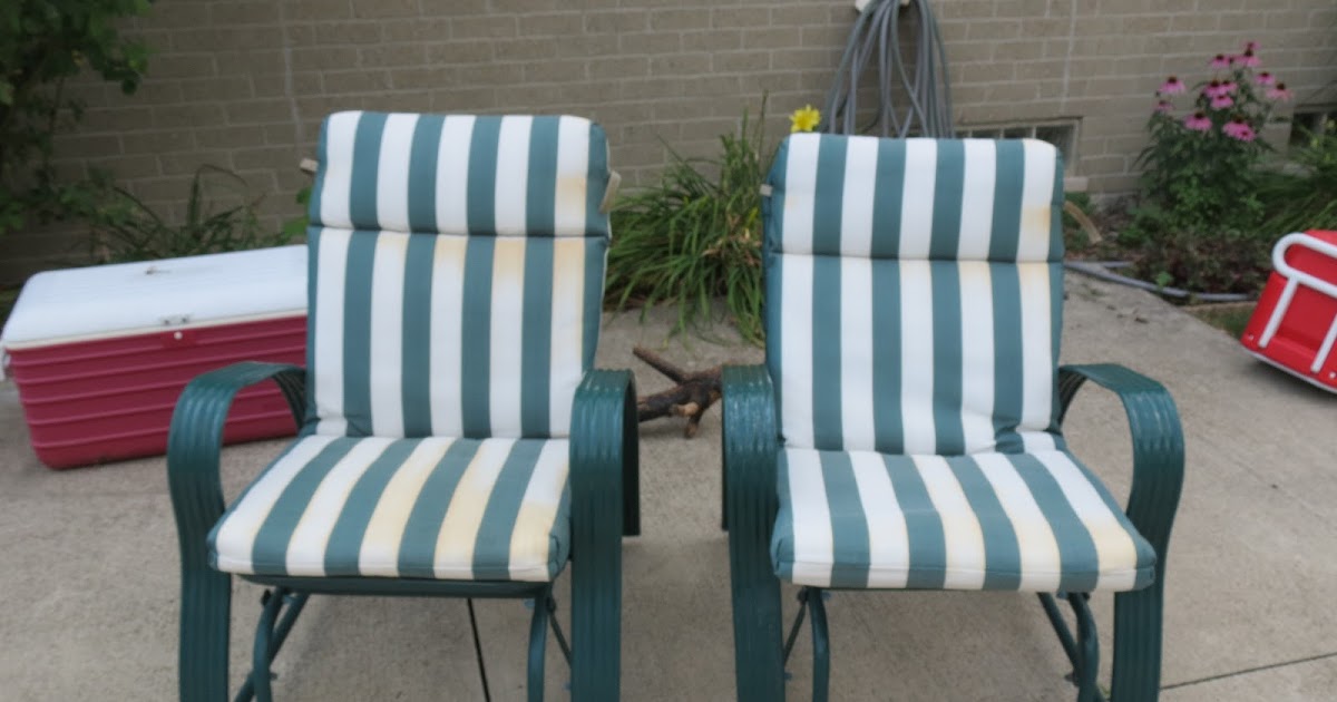 Walks Like Rain Patio Furniture Upgrade
