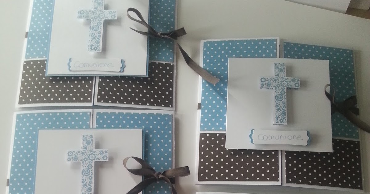 Scrap PamBoum (démonstratrice Stampin' Up) Première Communion