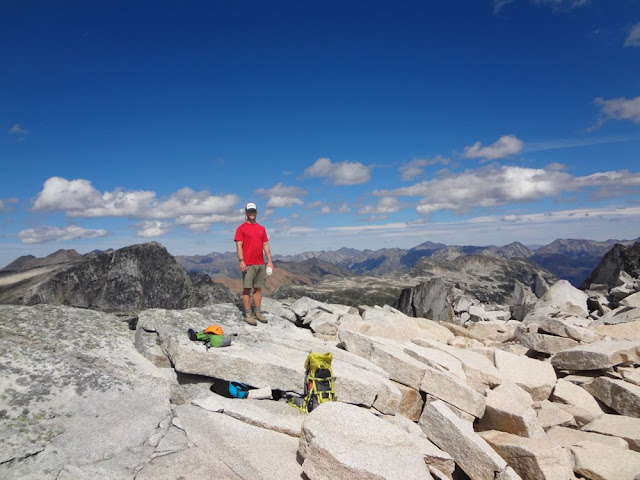 Summit of Mt. Gandalf, Tolkien Group, BC