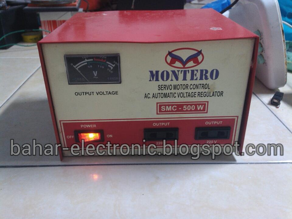 BAHAR ELECTRONIC CARA MEMPERBAIKI STAVOLT MATI TIDAK