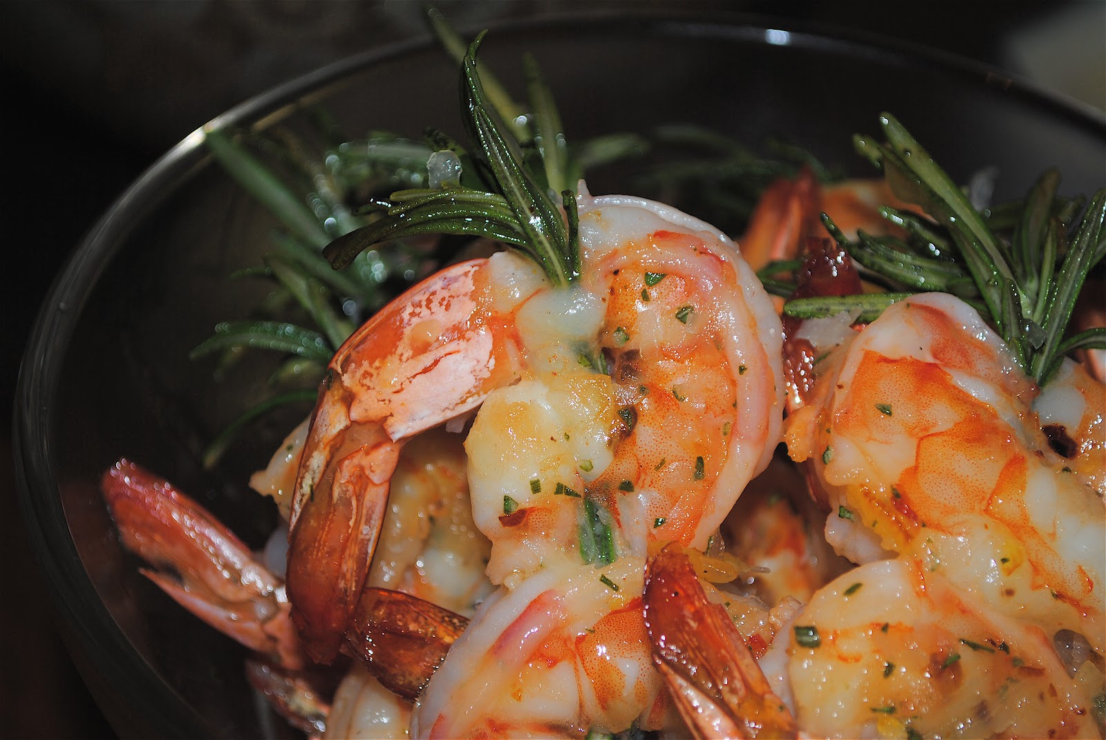 Recipe Doodle SHRIMP ON ROSEMARY SKEWERS