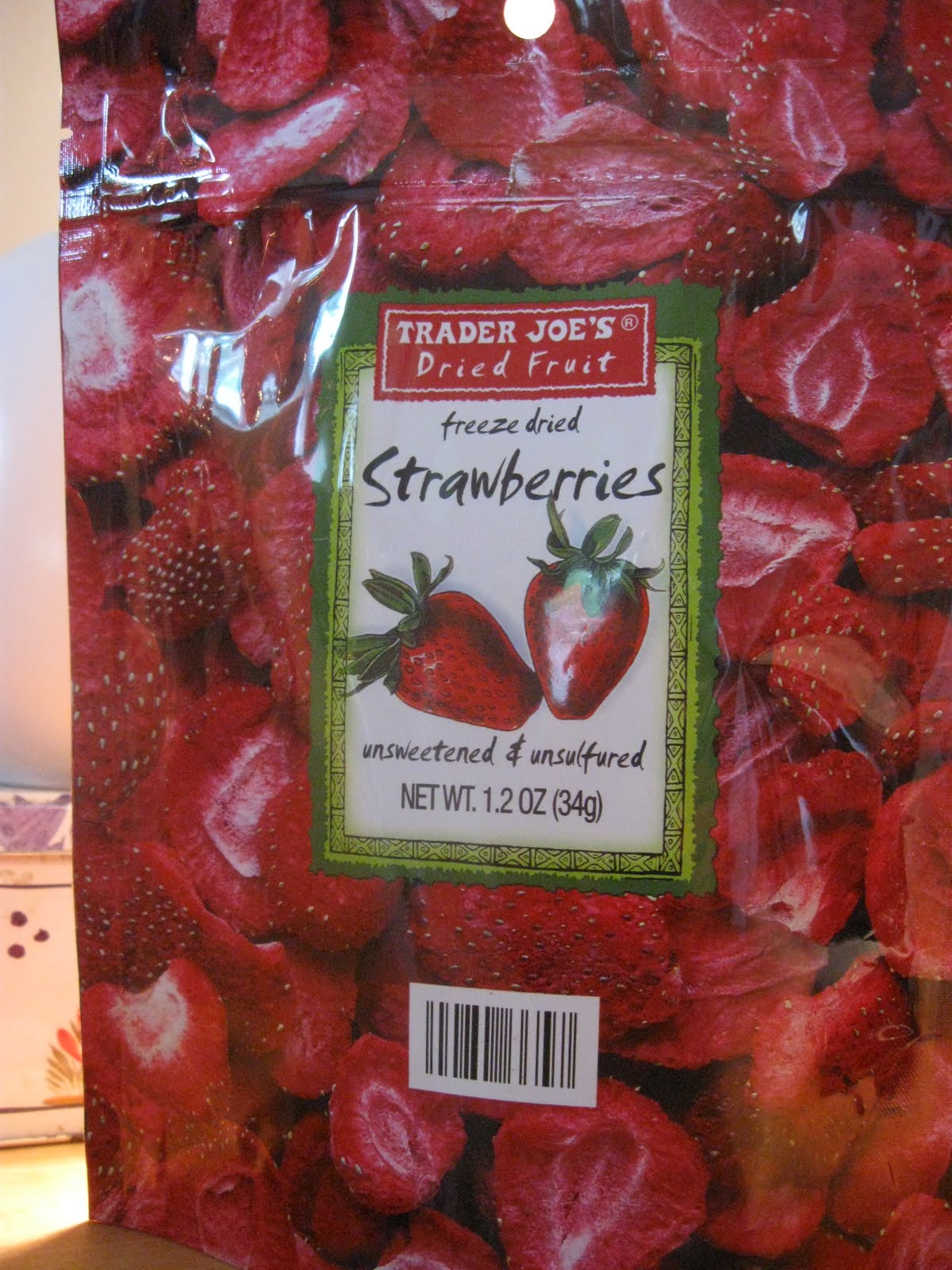 Trader Joe's Freeze Dried Strawberries