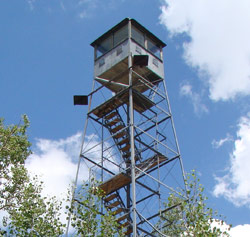 lookout fire towers forest lighthouse equivalent