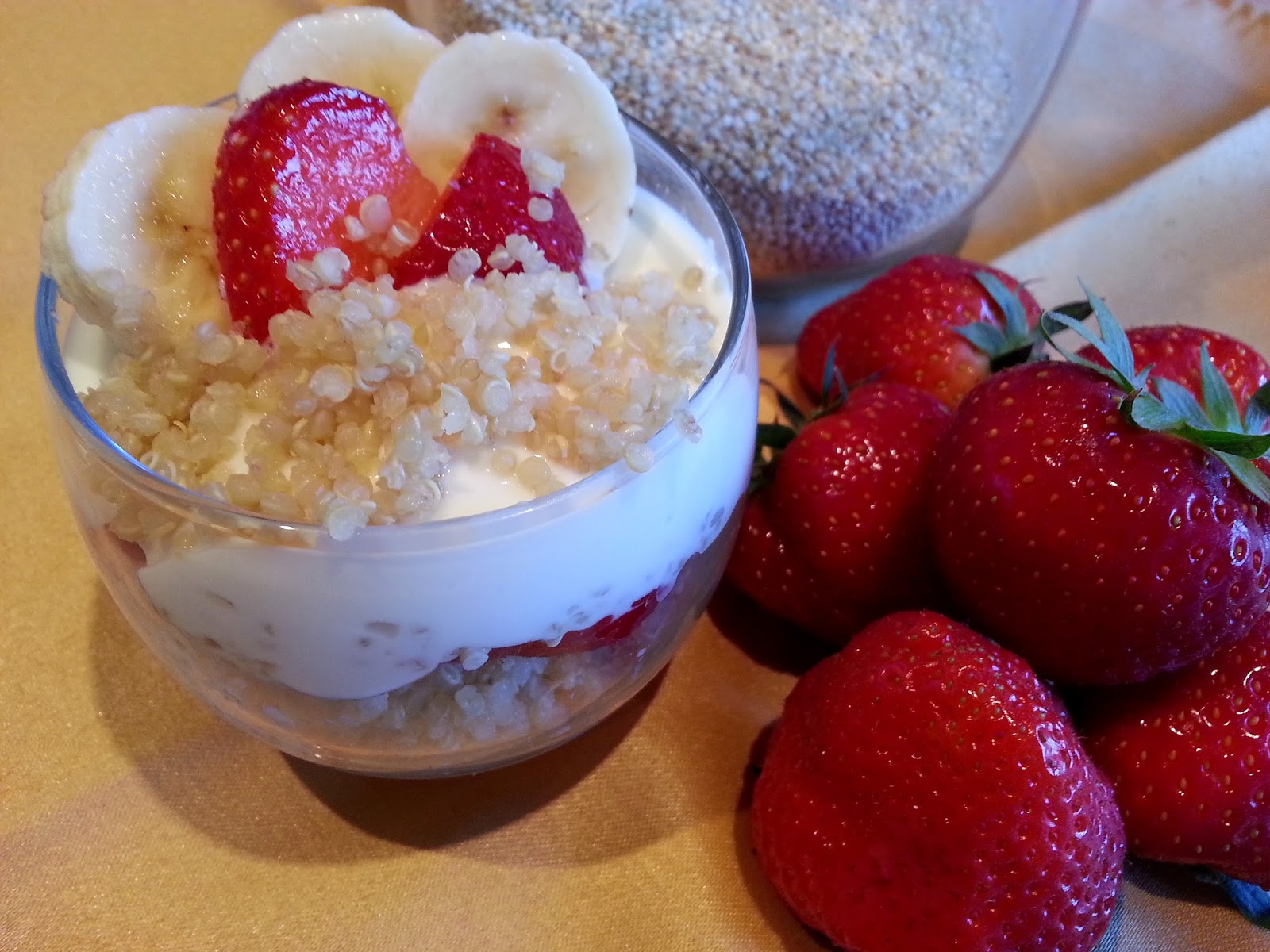 Slimming World Delights Sweet Quinoa with Fruit and Yogurt