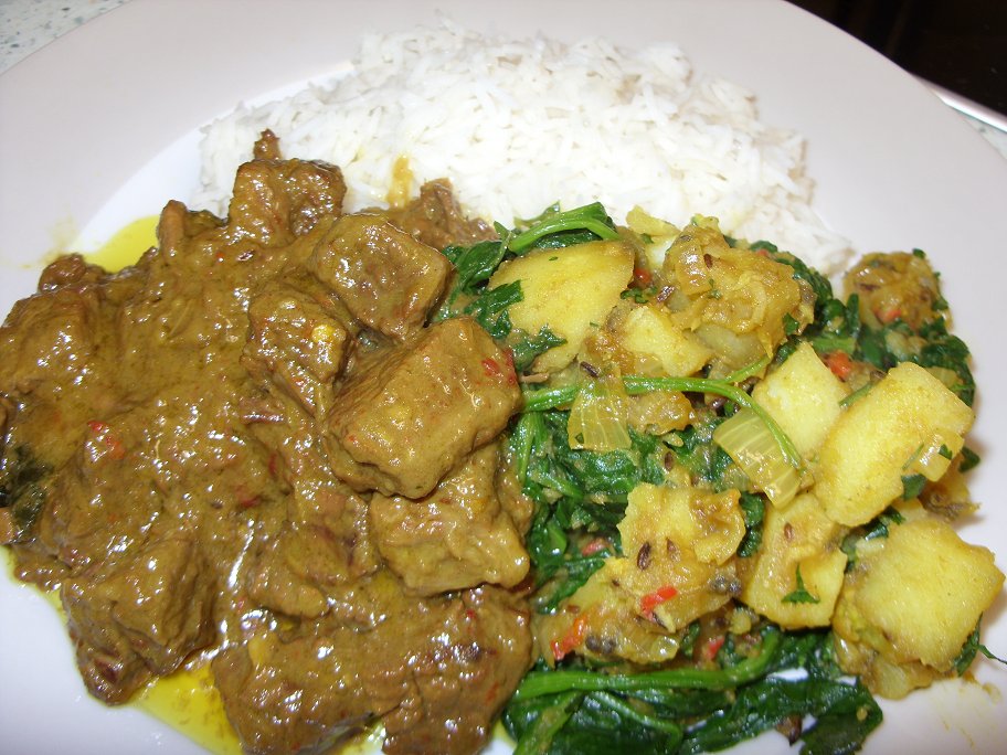 Jenny Eatwell's Rhubarb & Ginger Beef Rendang the slow cooker version