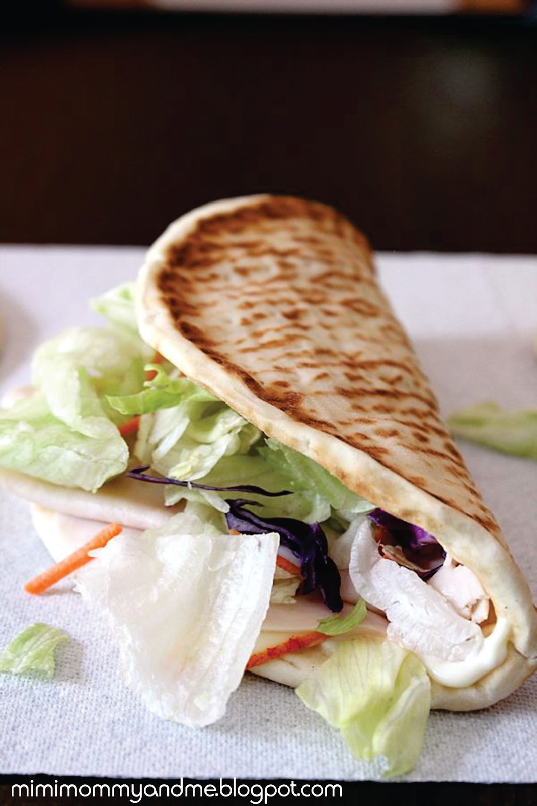 Greek Flatbread Turkey Sandwiches Mimi, Mommy and Me Greek Flatbread