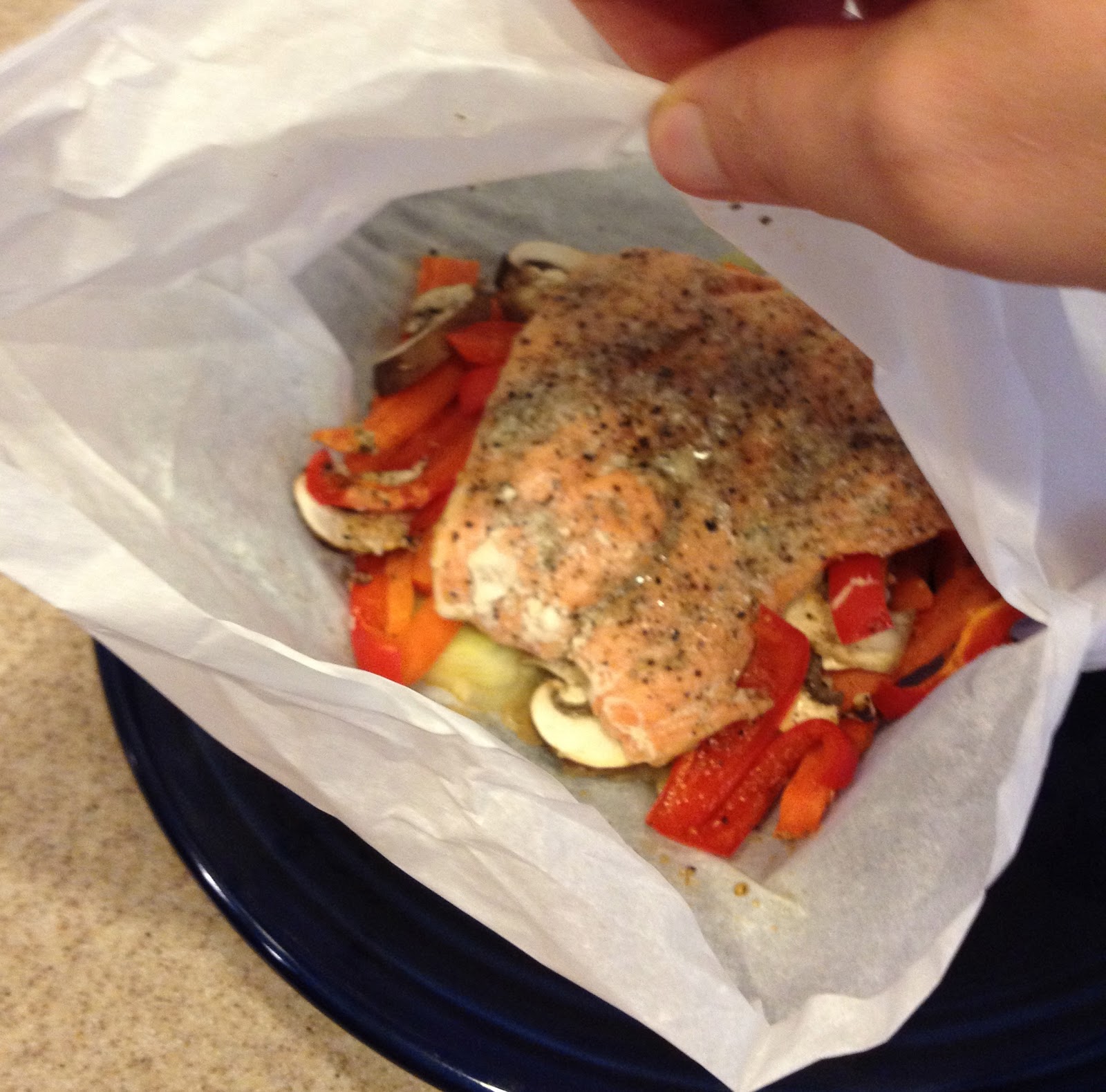 The Paleo Review Alton Brown's Parchment Paper Salmon