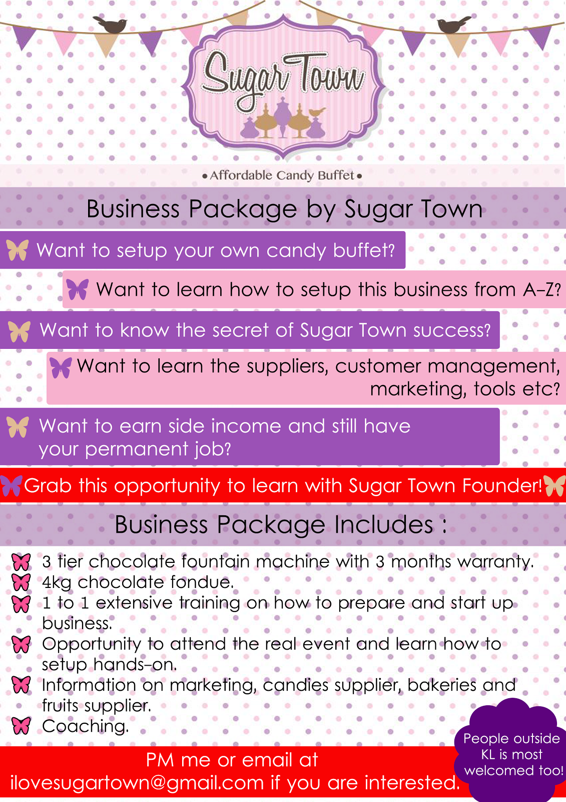 Wedding decorating business for sale image