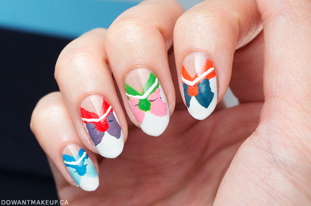 Sailor Moon Nail Art Do Want Makeup Sailor Moon Nail Art