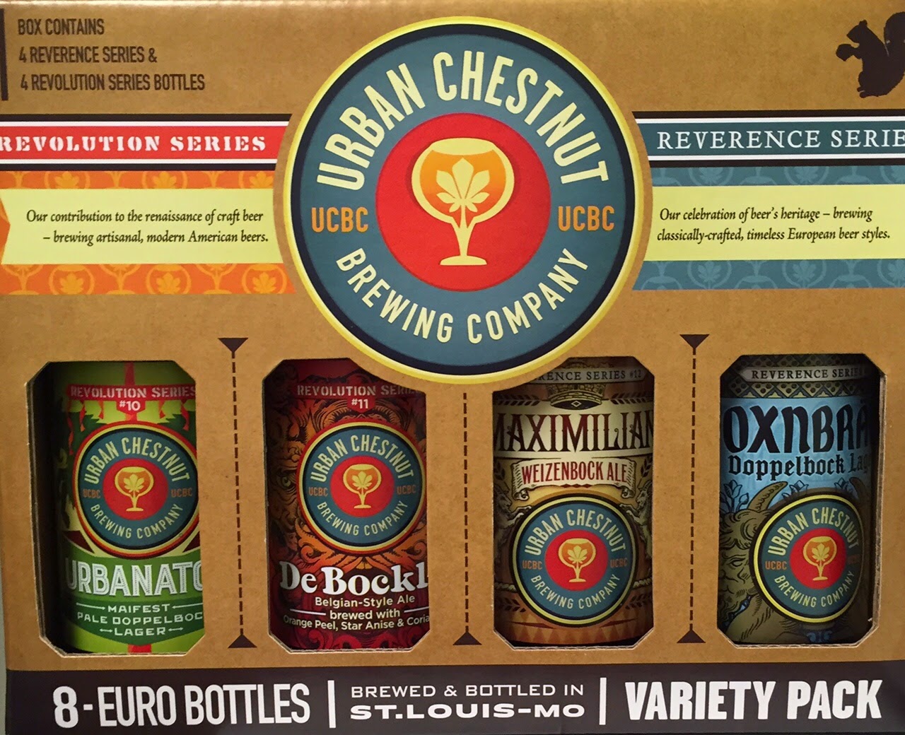 The Wine and Cheese Place 4 new beers from Urban Chestnut