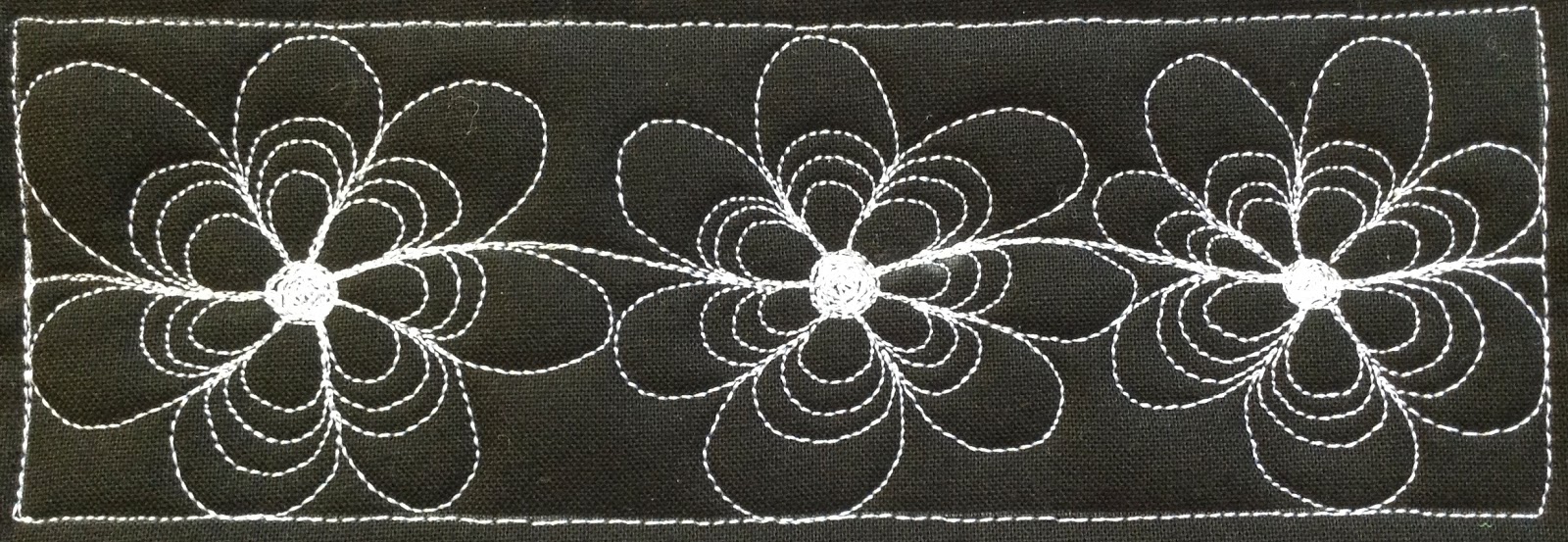 Daisy Chain quilting design