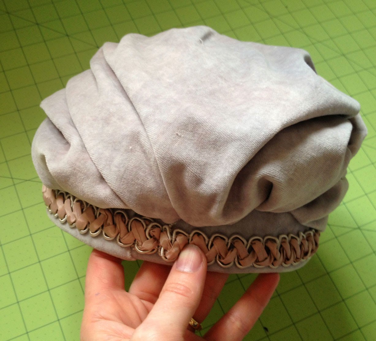 Festive Attyre Regency turban cap tutorial