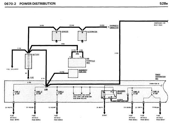 repair-manuals: BMW 528e/535i 1986 Electrical Repair