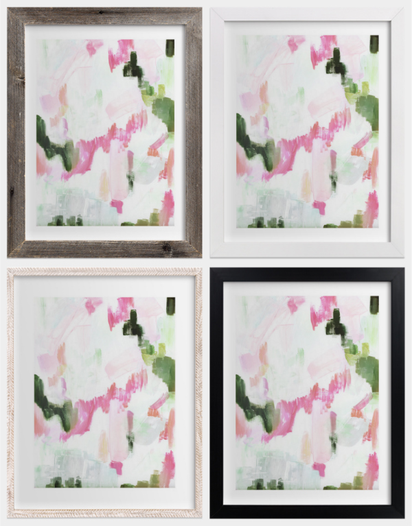 Minted Modern Art Over the Mantel!