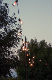 Bright July: DIY: Outdoor String Lights