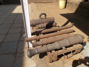 Cannons  at Pratapgad Fort
